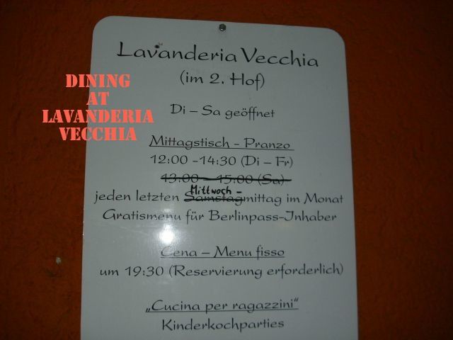 <!--:en-->Dining with originality at Lavanderia Vecchia in Berlin!!!!!<!--:-->